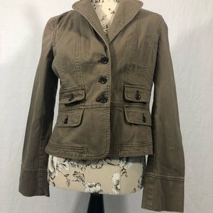 Brown army jacket military